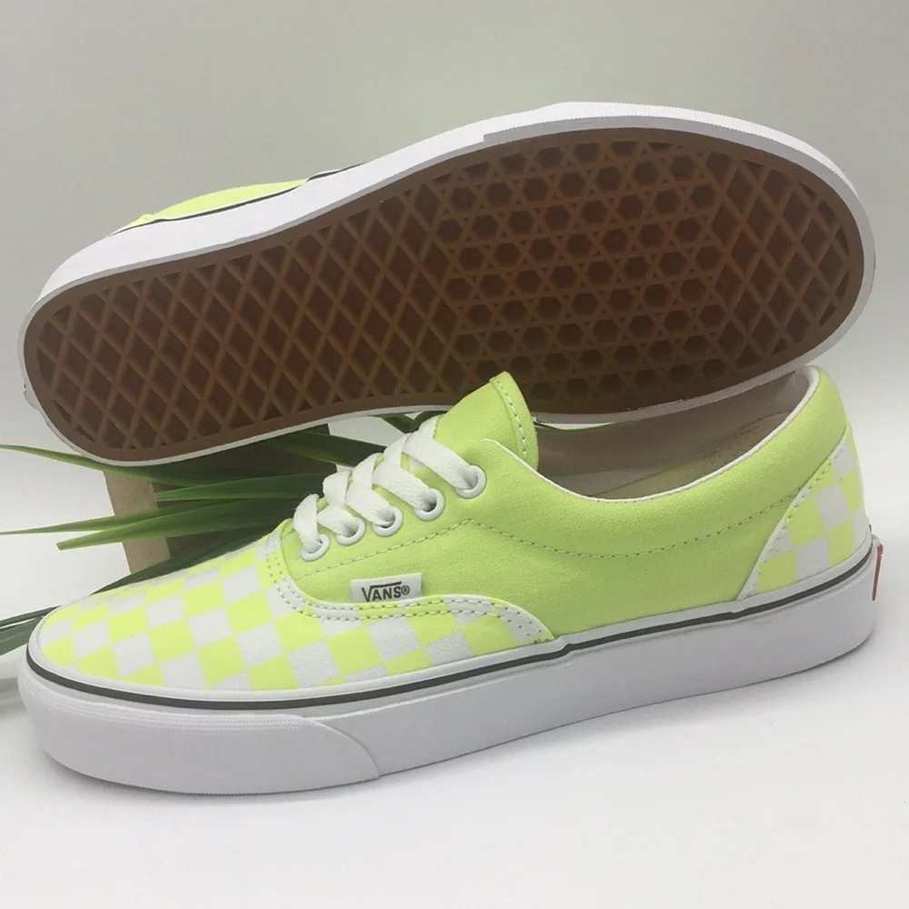 •VANS ERA CHECKERBOARD shrpgrtrwht wmns